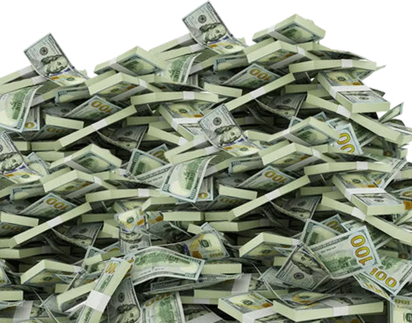 A pile of banknotes